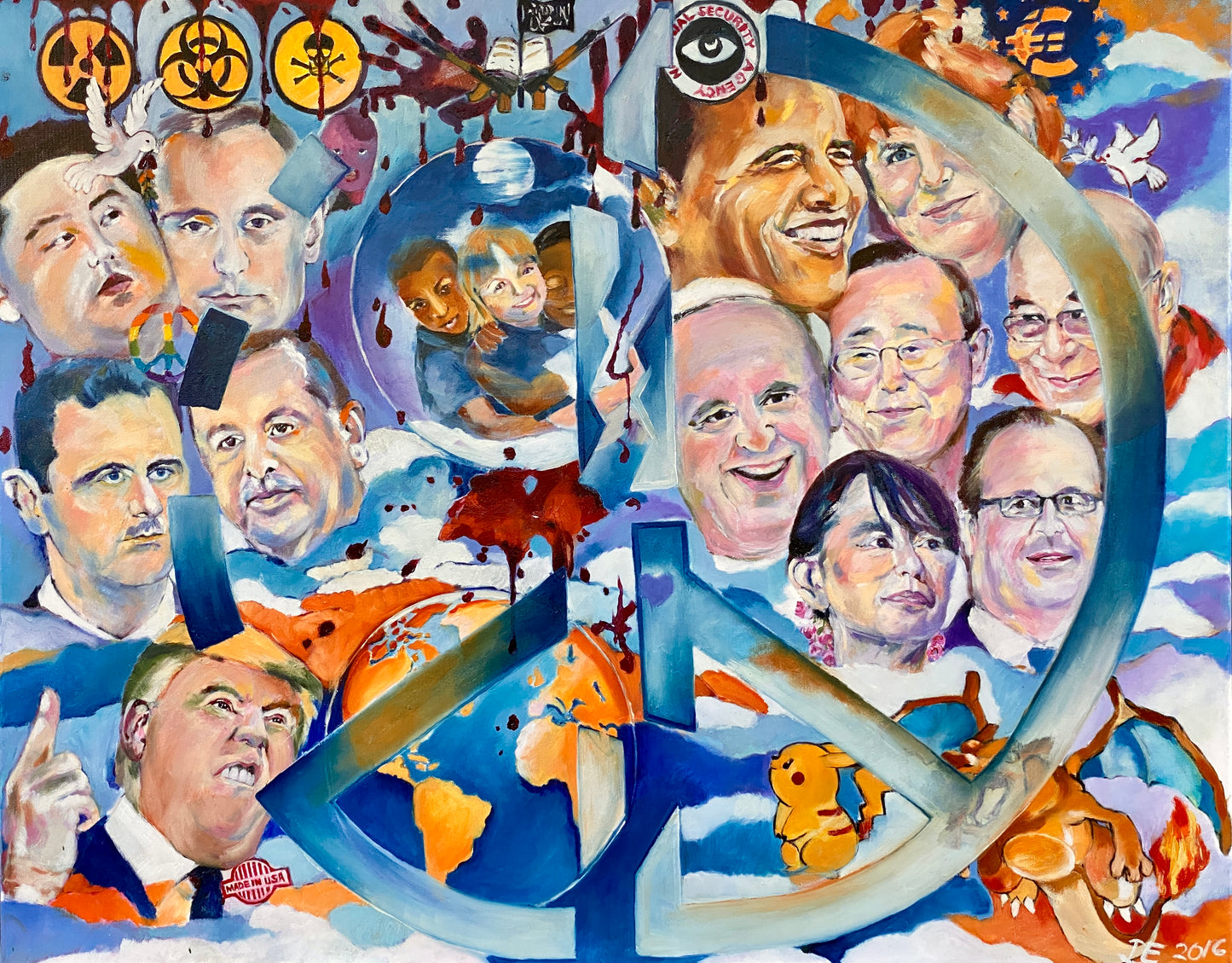 Status Quo 2016, Ölgemälde