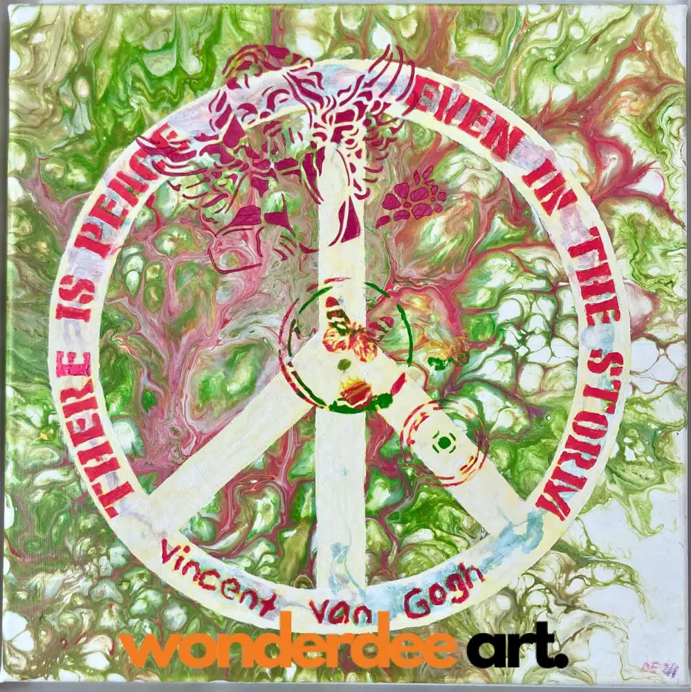 There is peace even in the storm printable digital file Digital file