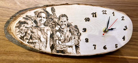 Emiliano and brother Clock